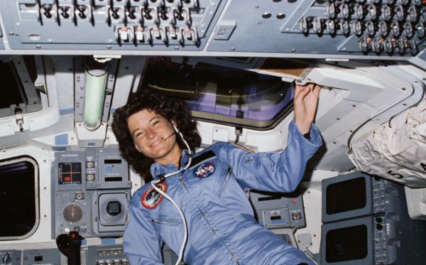 1983년 미국 여성 최초로 우주를 비행한 물리학자 샐리 라이드1983년 미국 여성 최초로 우주를 비행한 물리학자 샐리 라이드. ⓒNASA