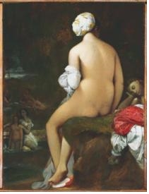 장-오귀스트-도미니크 앵그르 ‘목욕하는 여인’ ⓒ하늘이엔티 제공