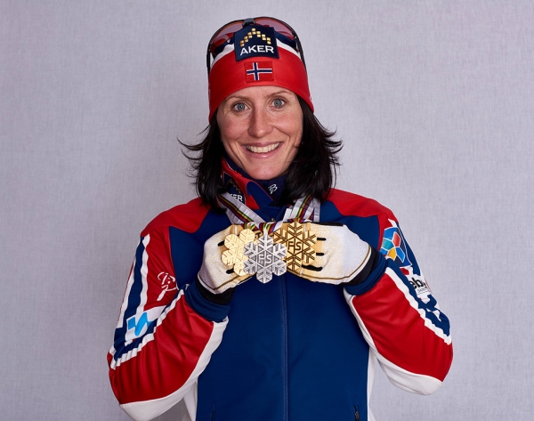 노르웨이 크로스컨트리 스키 선수 마리트 비에르옌은 10일 획득한 은메달까지 합해 여성 선수로서는 동계올림픽 사상 가장 많은 메달(11개)을 차지한 선수가 됐다. ⓒWikimedia