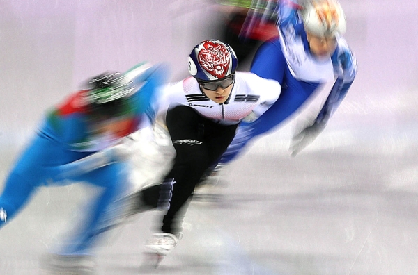 최민정은 13일 오후 강릉 아이스아레나에서 열린 대회 쇼트트랙 여자 500m 결승에서 페널티를 받아 메달 획득에 실패했다. ⓒ뉴시스