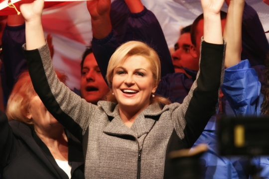 콜린다 그라바르 카타로비치 크로아티아 첫 여성 대통령 ⓒ위키피디아