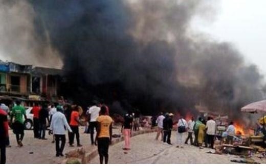 사진은 기사와 직접적인 연관이 없습니다. 나이지리아의 조스 시에서 발생한 폭탄 테러. ⓒBBC 뉴스