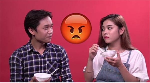 하노이 음식을 처음 먹어보는 호찌민 사람들의 반응을 담은 영상 캡쳐. ⓒ유튜브 meWOW