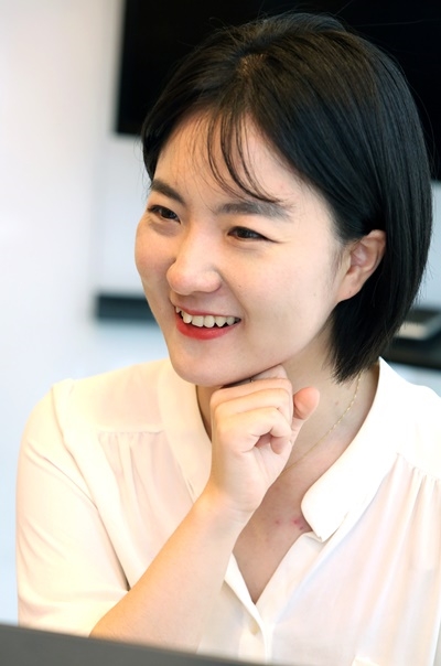 홍지애 액셀러레이팅 매니저는 “투자자와 액셀러레이터, 창업가 모두 젠더 렌즈를 낄 필요가 있다”고 강조했다. ⓒ이정실 여성신문 사진기자