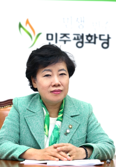 조배숙 민주평화당 의원 ⓒ이정실 여성신문 사진기자