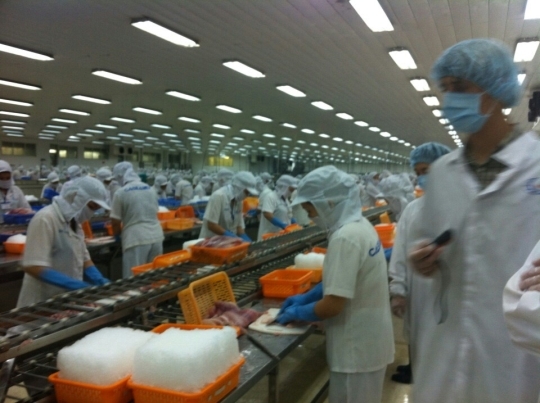 SLS Companys local factory in Vietnam