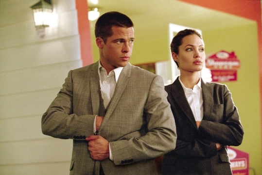 A scene from Mr. and Mrs. Smith