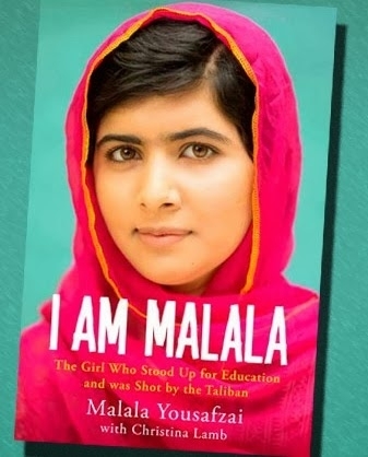 The cover of “I Am Malala,” her recently published memoir.