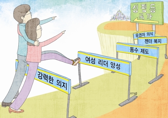 Illustration by Kim Sung-joon   ⓒ Womens News