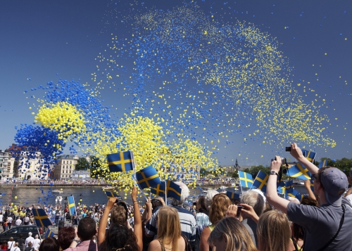Event on a Swedish national holiday