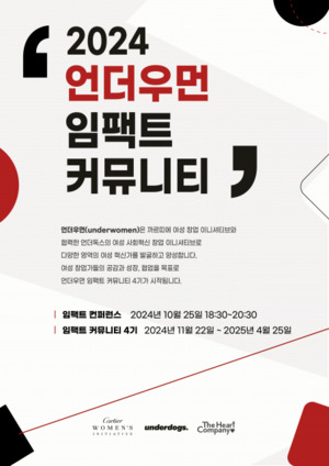 까르띠에·언더독스, 사회혁신 힘쓰는 여성 창업가 돕는다 - 뉴스 썸네일 이미지