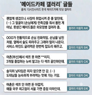 "돈 썼는데 왜 안 만나줘"... 일부 메이드카페 실태 추적해보니 ① - 뉴스 썸네일 이미지